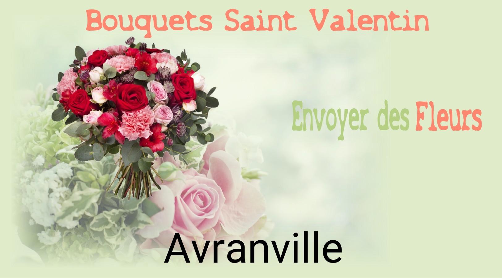 Roses de Saint-Valentin livrées à Avranville
